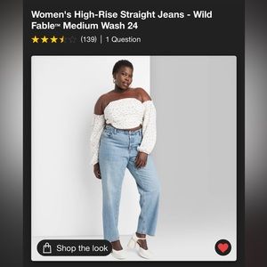 Wild Fable Straight Leg Jeans